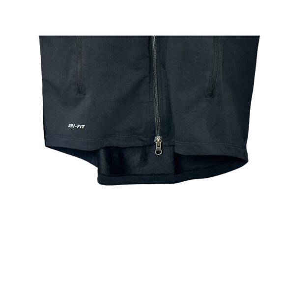 Nike Dri-Fit Running Green & Black Full-Zip Hooded Jacket Women's Small - Picture 6 of 9